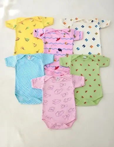 Kit de 6 pañaleros de colores (algodón)