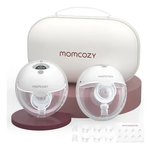 Momcozy M5 extractor de leche portátil sin manos, 2 piezas
