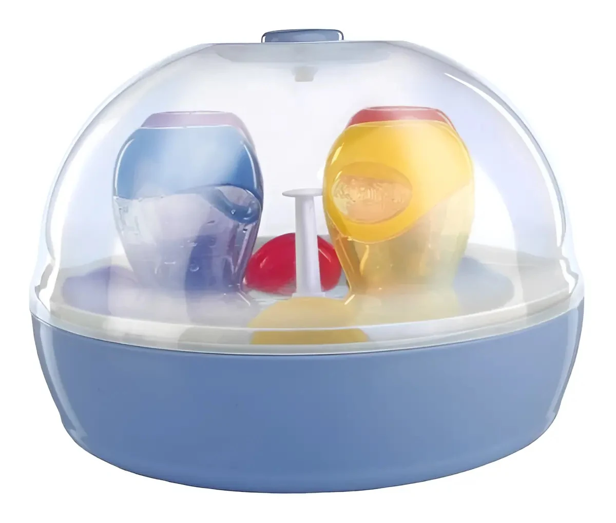 Nuby esterilizador de microondas para 4 biberones y accesorios