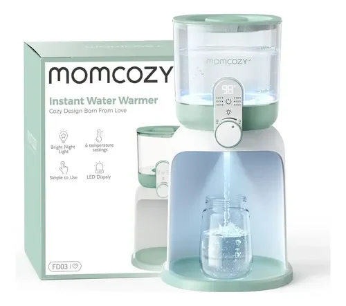 Calienta biberones y despachador de agua Momcozy