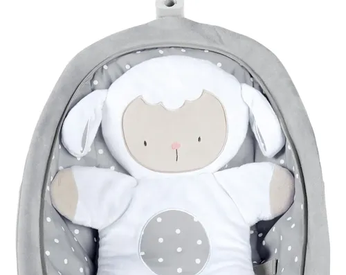 Ingenuity Cuddle Lamb, mecedora 2 en 1 con vibración