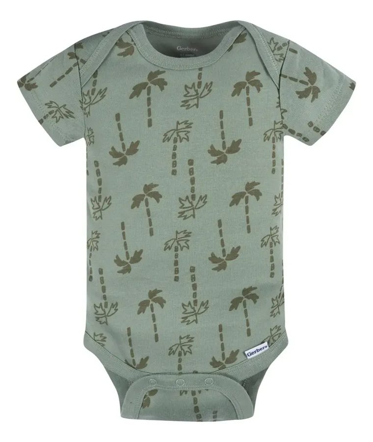 Pañalero Gerber set 3 piezas (body bebé, 0m)