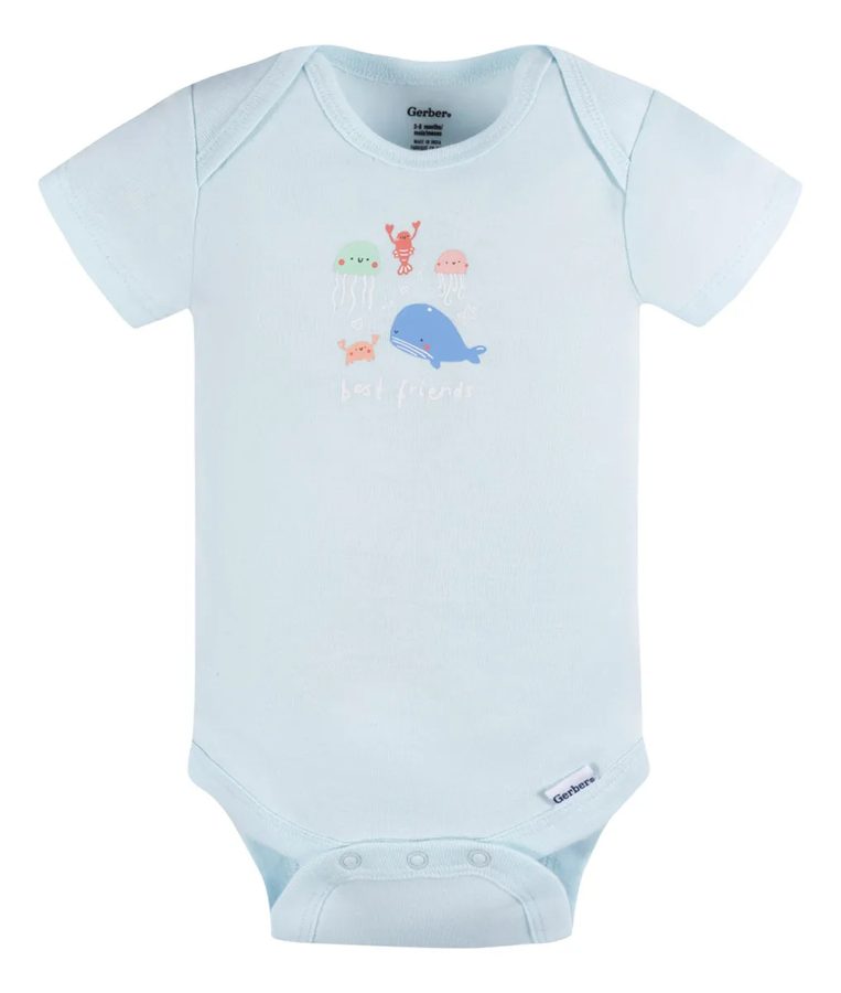 Pack 3 mamelucos Gerber Essentials (3-6 m)