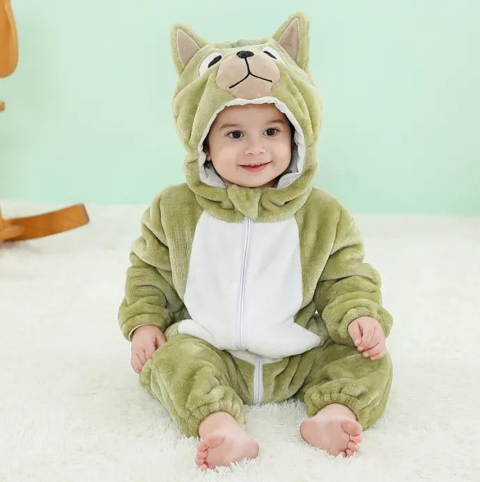 Mameluco térmico con gorrito (animalitos)