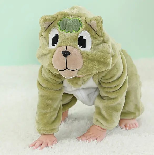 Mameluco térmico con gorrito (animalitos)