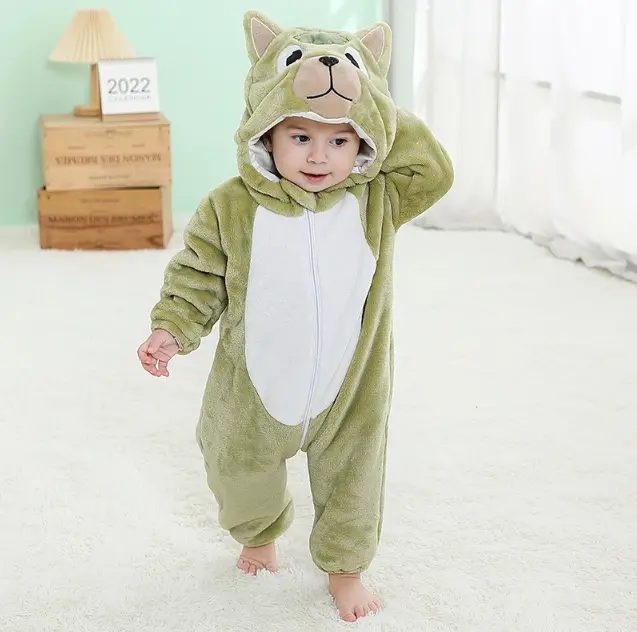 Mameluco térmico con gorrito (animalitos)