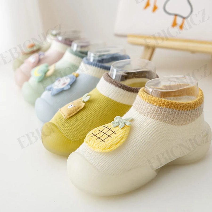 5 pack zapato-calcetín antiderrapante para bebé