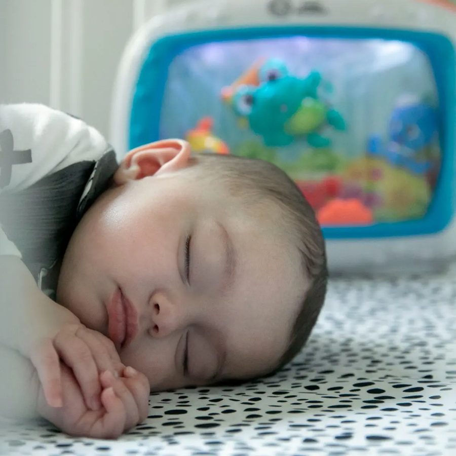 Baby Einstein Sea Dreams · luz y sonidos para cuna (azul)