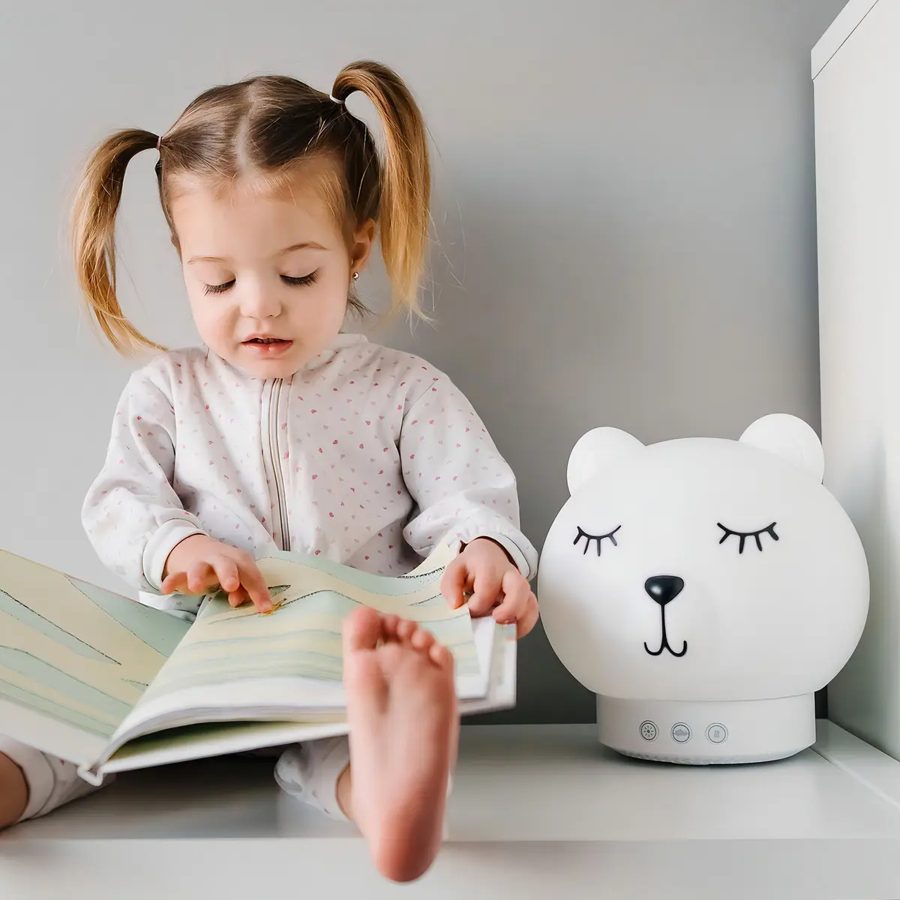 Máquina de ruido blanco Ingenuity con humidificador y luz