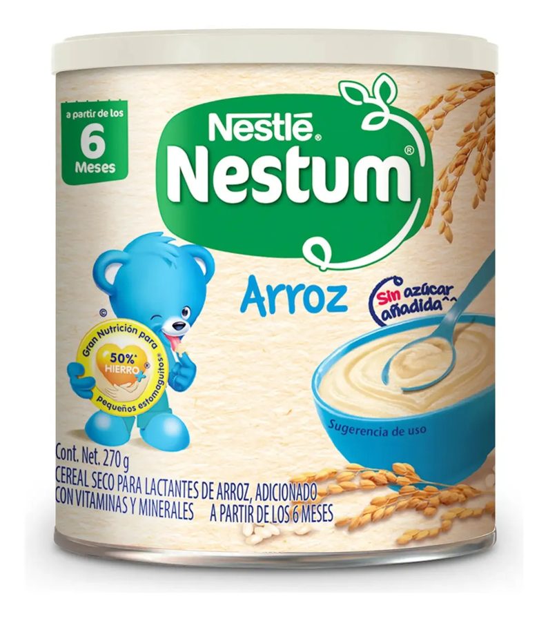Cereal Nestlé Nestum etapa 1 arroz · 270 g