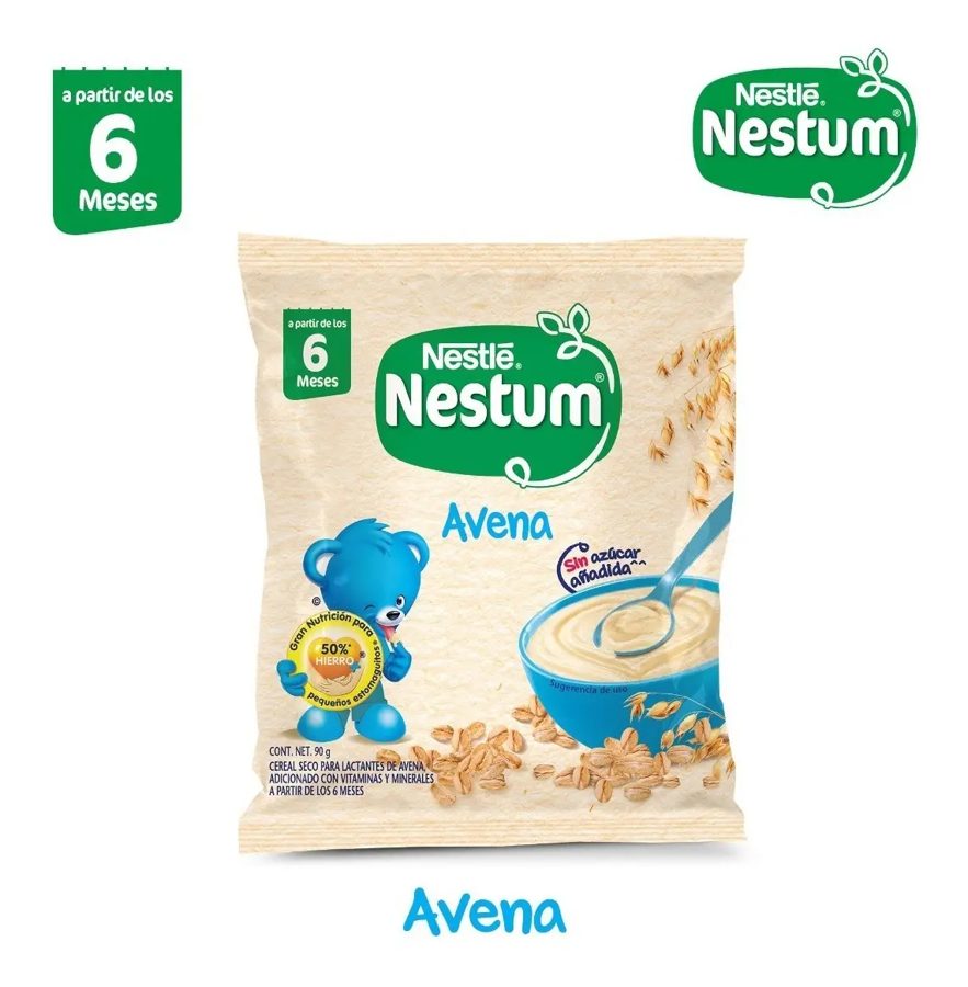 Cereal Nestlé Nestum etapa 1 avena · 90 g