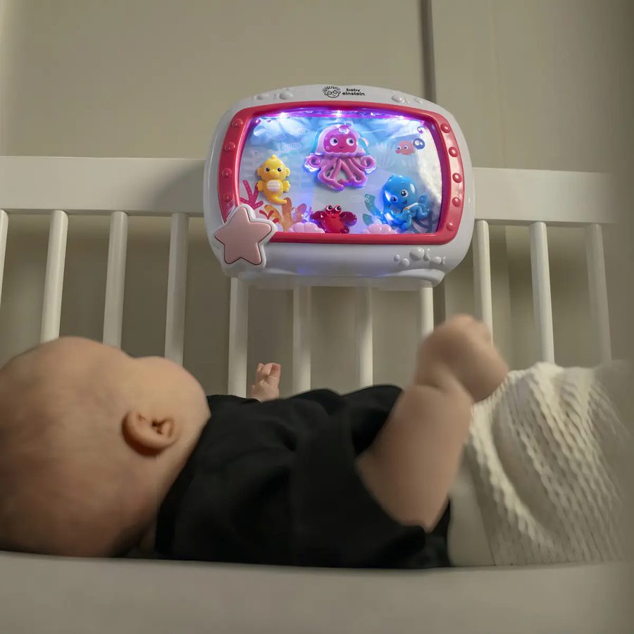 Baby Einstein Sea Dreams · luz y sonidos para cuna (rosa)