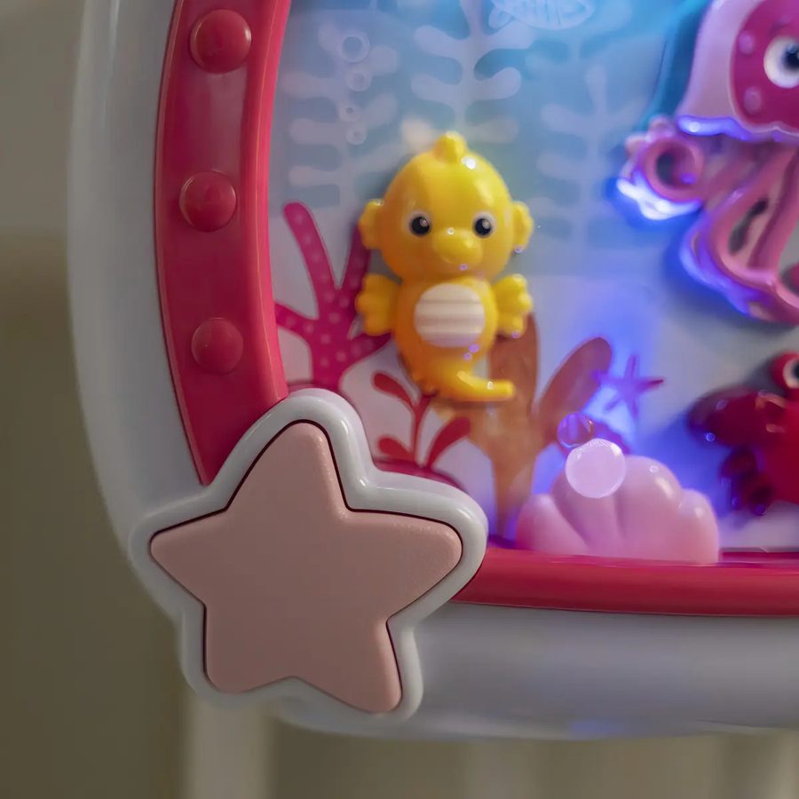Baby Einstein Sea Dreams · luz y sonidos para cuna (rosa)