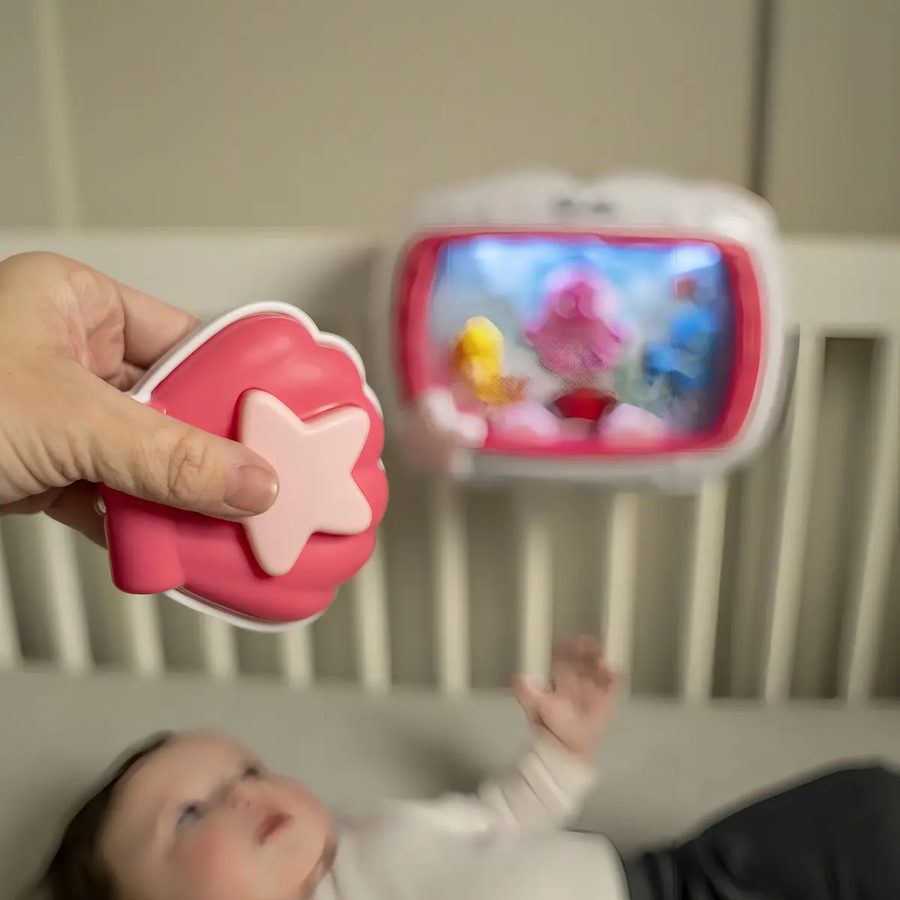 Baby Einstein Sea Dreams · luz y sonidos para cuna (rosa)