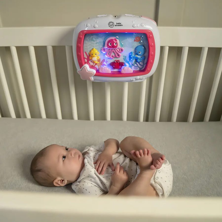 Baby Einstein Sea Dreams · luz y sonidos para cuna (rosa)