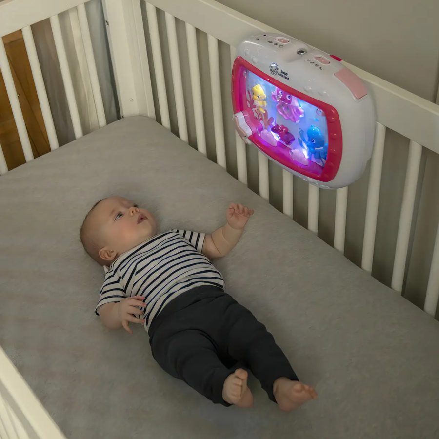 Baby Einstein Sea Dreams · luz y sonidos para cuna (rosa)