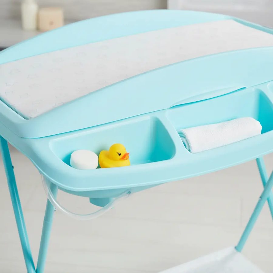 Bañera Prinsel Gaviota con base (azul estrellitas)