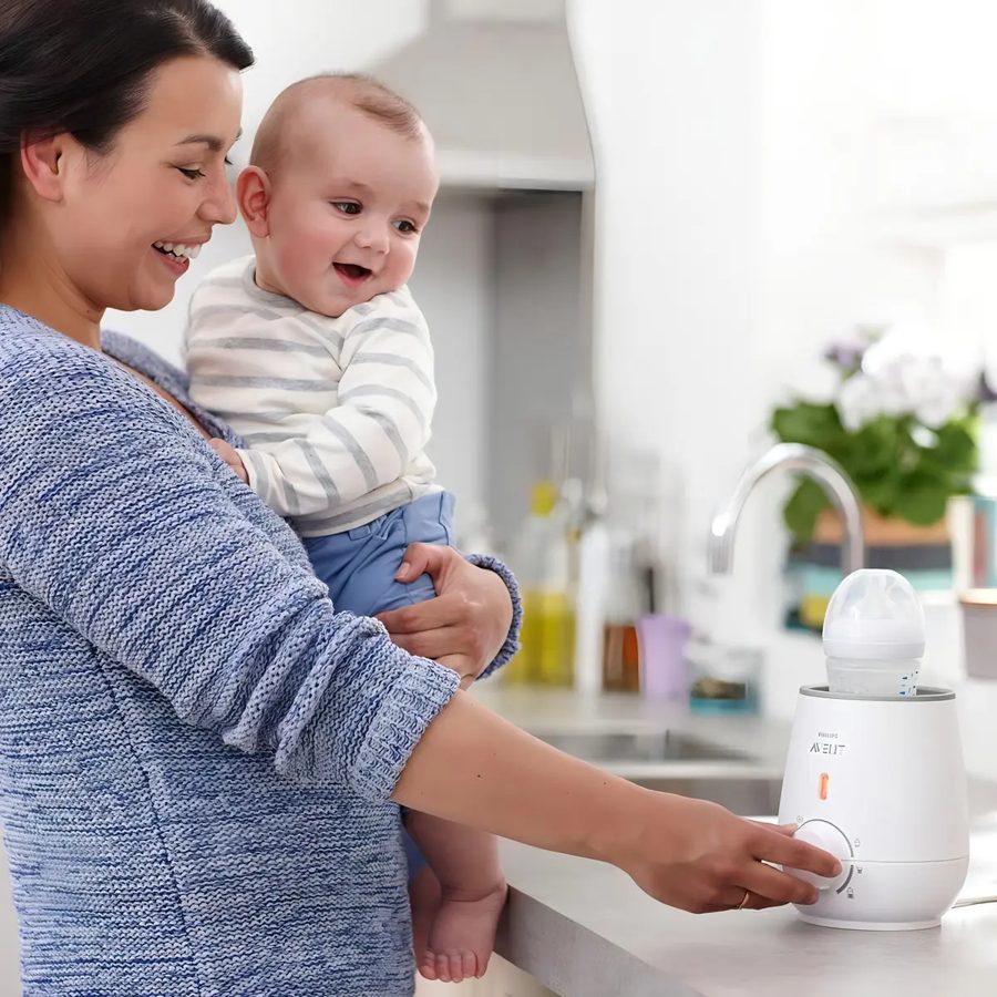 Calentador de biberones Philips Avent (leche y comida, 3 min)