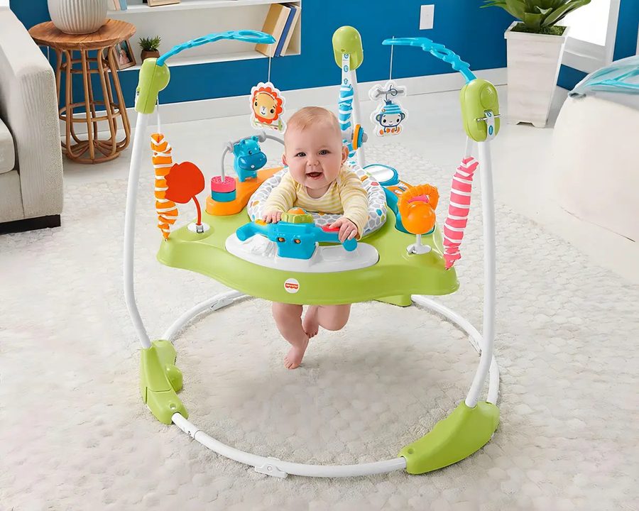 Fisher-Price Jumperoo Saltarín Diversión en el Gimnasio