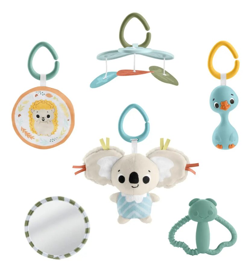 Fisher-Price Baby Gimnasio Primeros Sentidos (tapete con arcos)