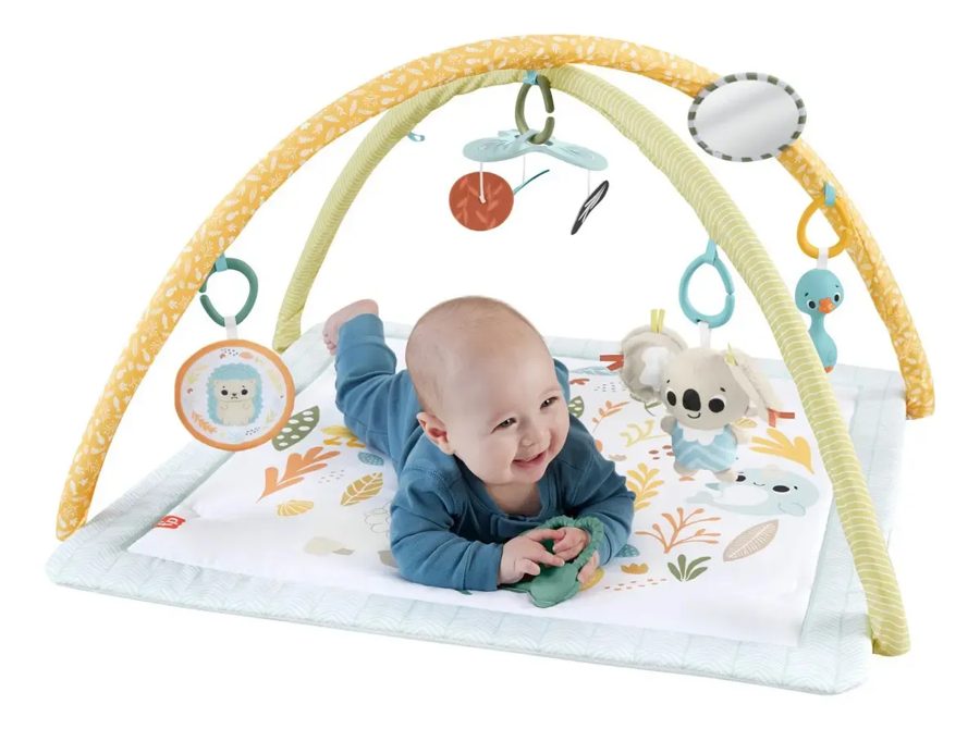 Fisher-Price Baby Gimnasio Primeros Sentidos (tapete con arcos)