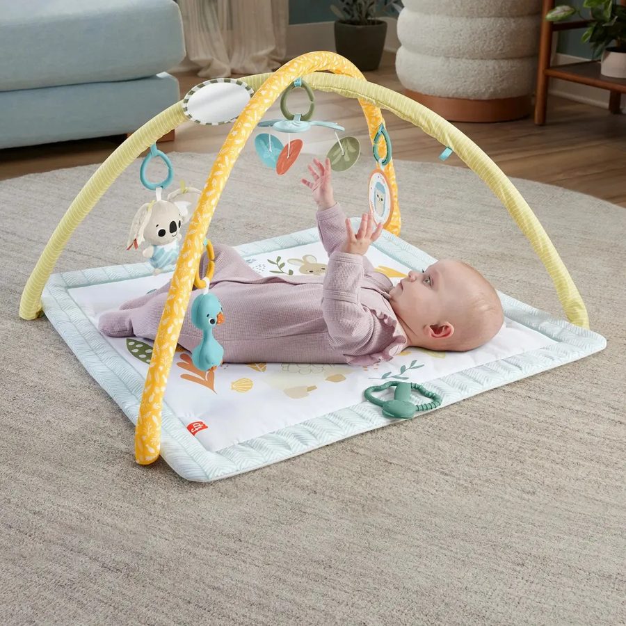 Fisher-Price Baby Gimnasio Primeros Sentidos (tapete con arcos)