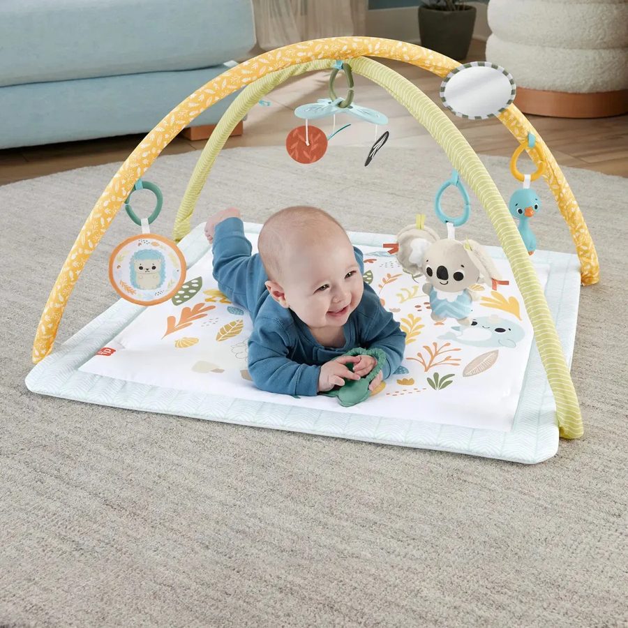 Fisher-Price Baby Gimnasio Primeros Sentidos (tapete con arcos)