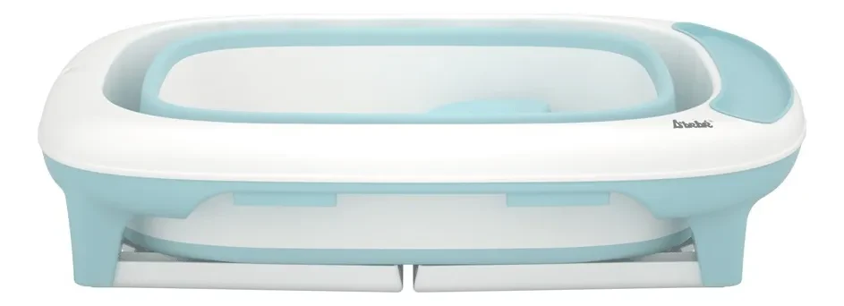 D'bebé Bubbles bañera plegable de 2 niveles, color menta