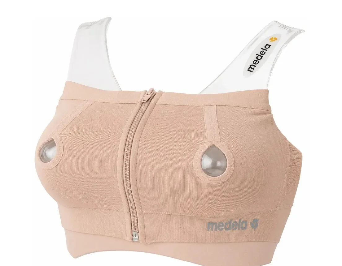 Medela bustier de manos libres para extraer leche, talla M