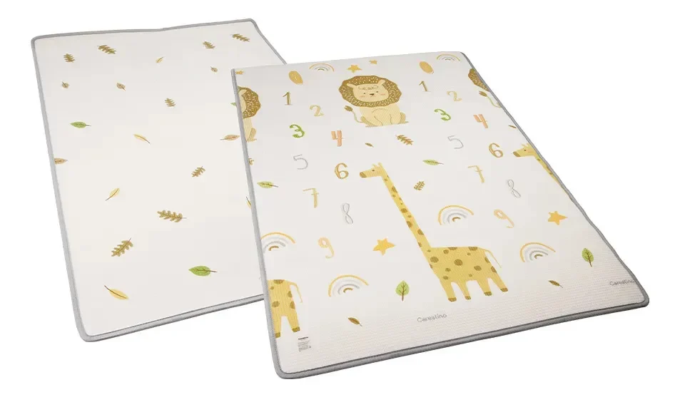 Carestino tapete antigolpes reversible y enrollable, 120 x 180 cm