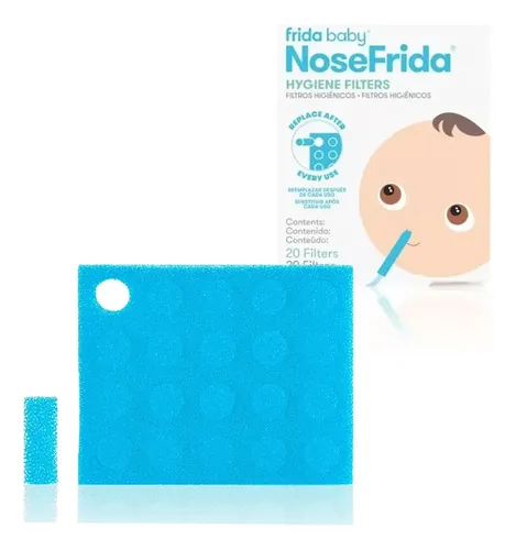 Frida Baby filtros higiénicos para NoseFrida, 20 piezas