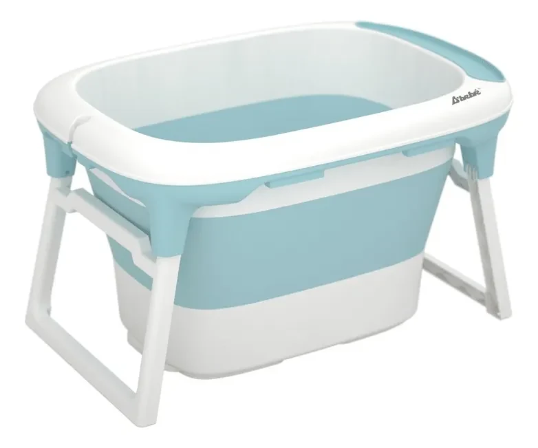 D'bebé Bubbles bañera plegable de 2 niveles, color menta