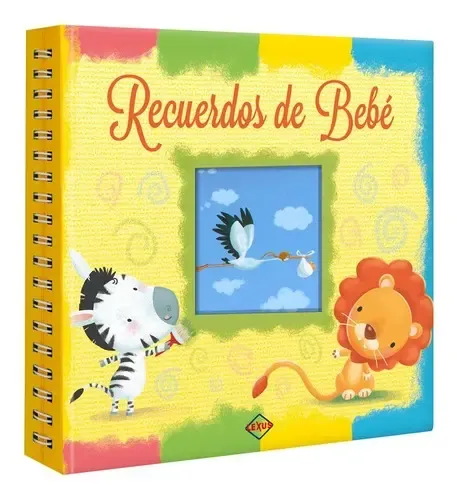 Recuerdos de bebé, álbum grande de pasta dura