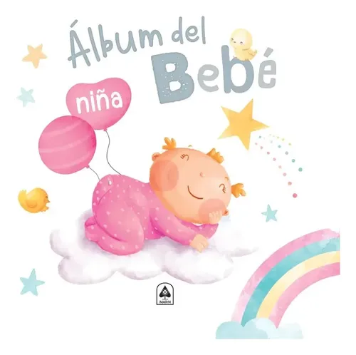 Álbum del bebé Mi primer año, niña (pasta dura)