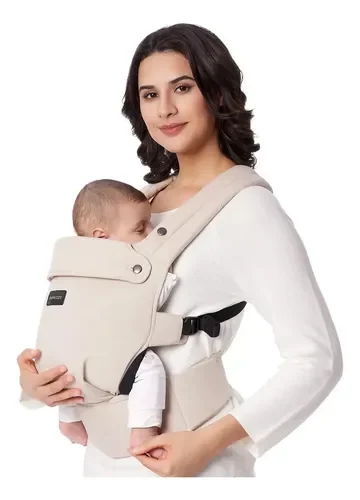 Cangurera portabebé ergonómica con soporte de cadera