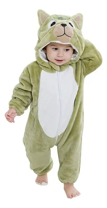 Mameluco térmico con gorrito (animalitos)