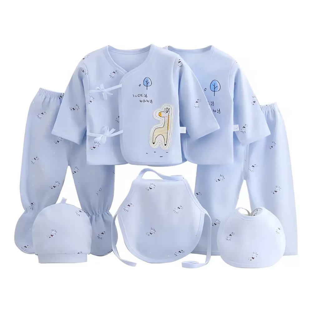 Set de ropa recién nacido 7 piezas (0-3 meses)