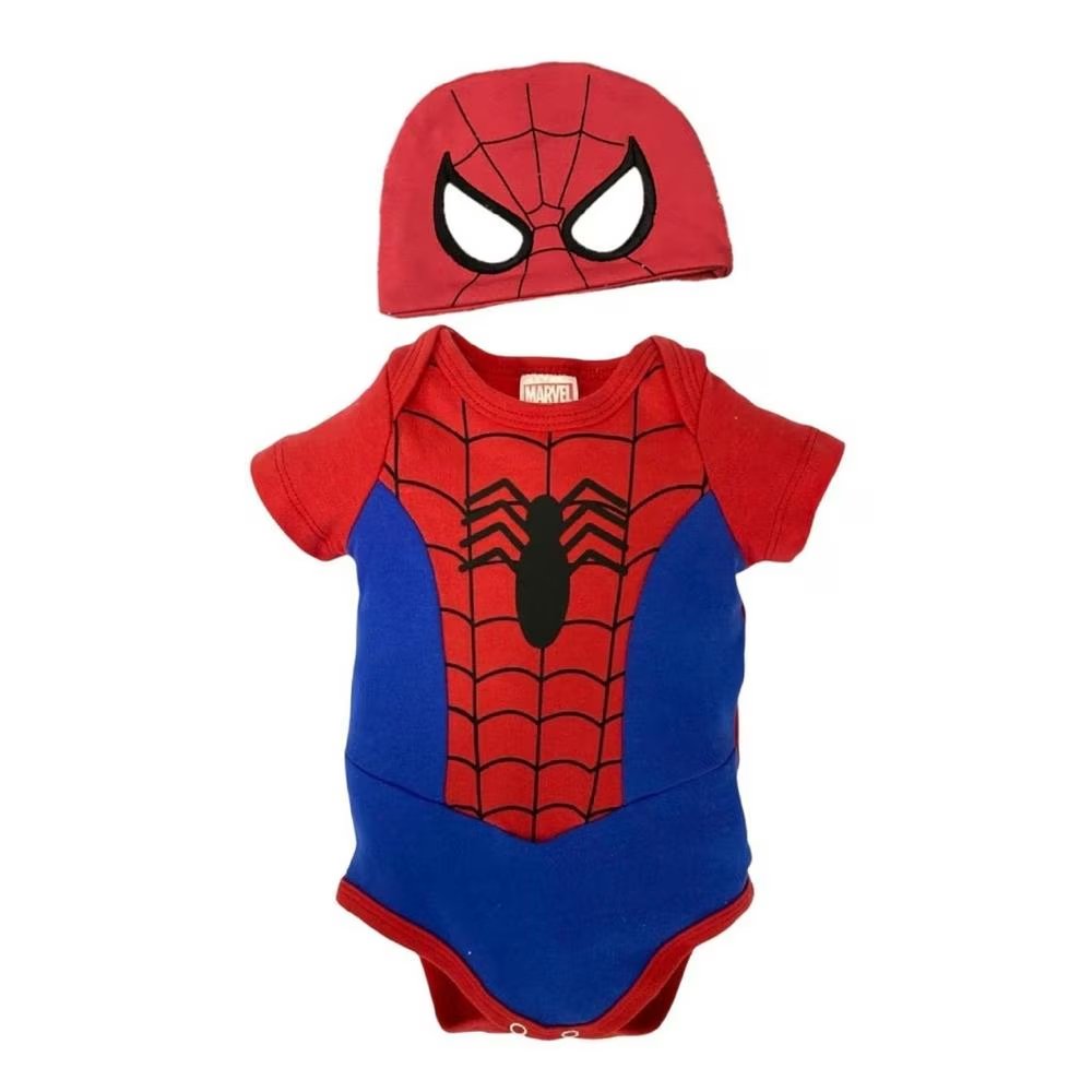 Pañalero Marvel Spiderman con gorro