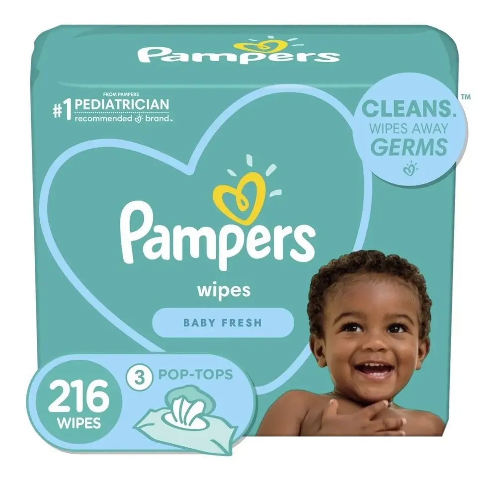 Toallitas Pampers Baby Fresh · 216 pz