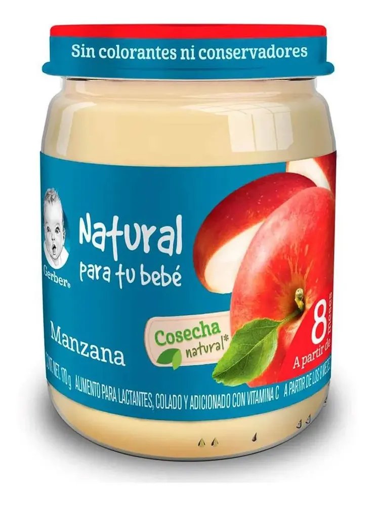 Papilla Gerber Cosecha Natural etapa 3 manzana · 170 g