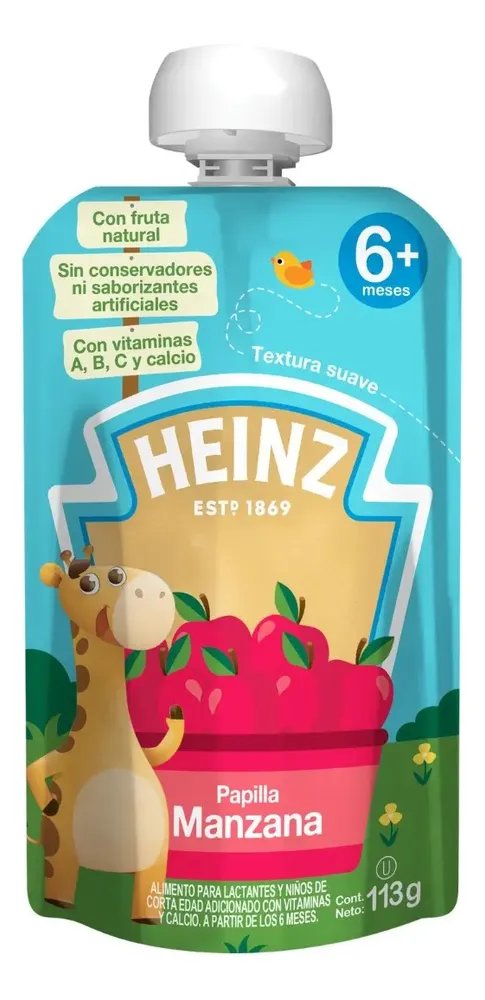 Papilla Heinz manzana · pouch 113 g