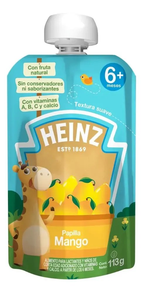 Papilla Heinz mango · pouch 113 g