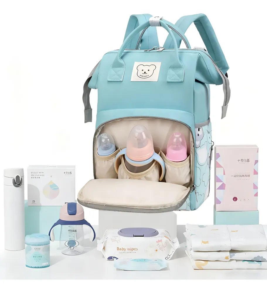 Pañalera mochila impermeable multiusos (bestseller)