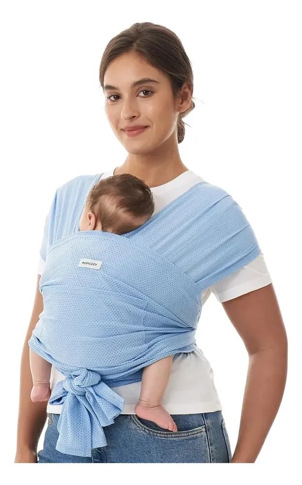 Fular portabebé refrescante Momcozy (transpirable, ligero)