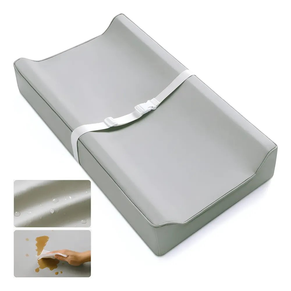 Cambiador portátil impermeable con funda suave