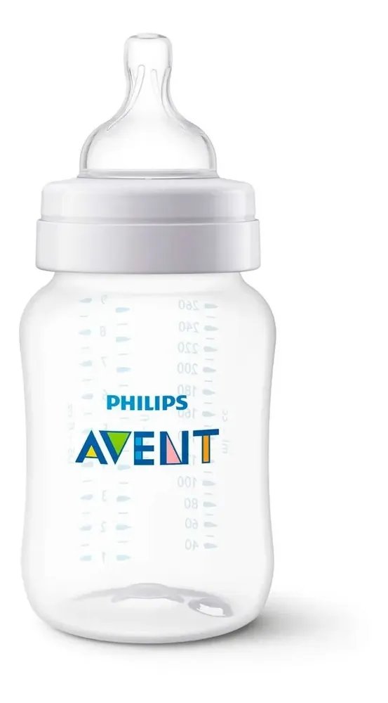 Biberón anticólico Philips Avent · 260 ml (9 oz)