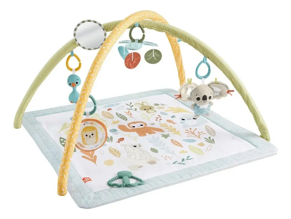 Fisher-Price Baby Gimnasio Primeros Sentidos (tapete con arcos)