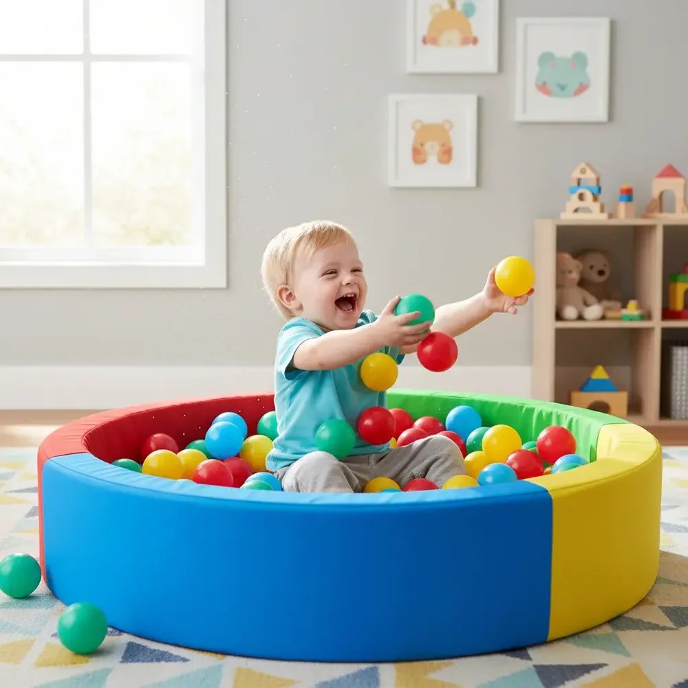 Alberca de pelotas Didjig con 50 pelotas (100 cm)